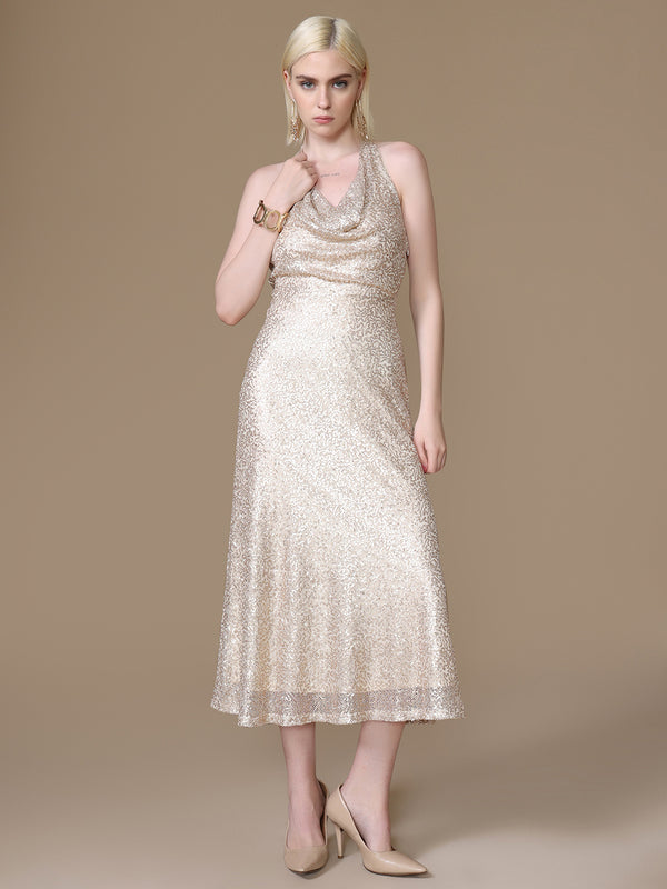 Tora Halter Midi Dress