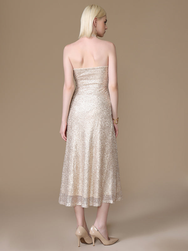 Tora Halter Midi Dress