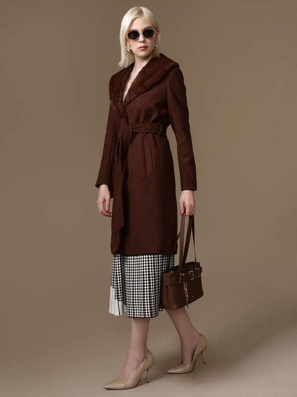 Warrin Overcoat With Belt