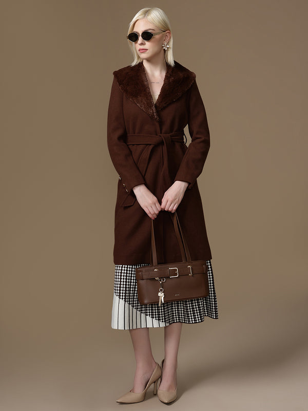 Warrin Overcoat With Belt
