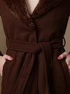 Warrin Overcoat With Belt