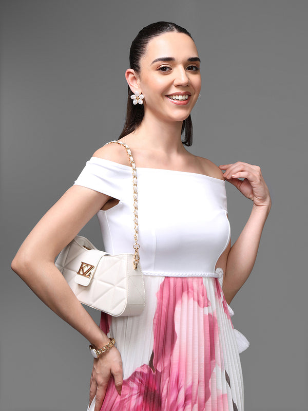 Florentine Midi Dress W Belt