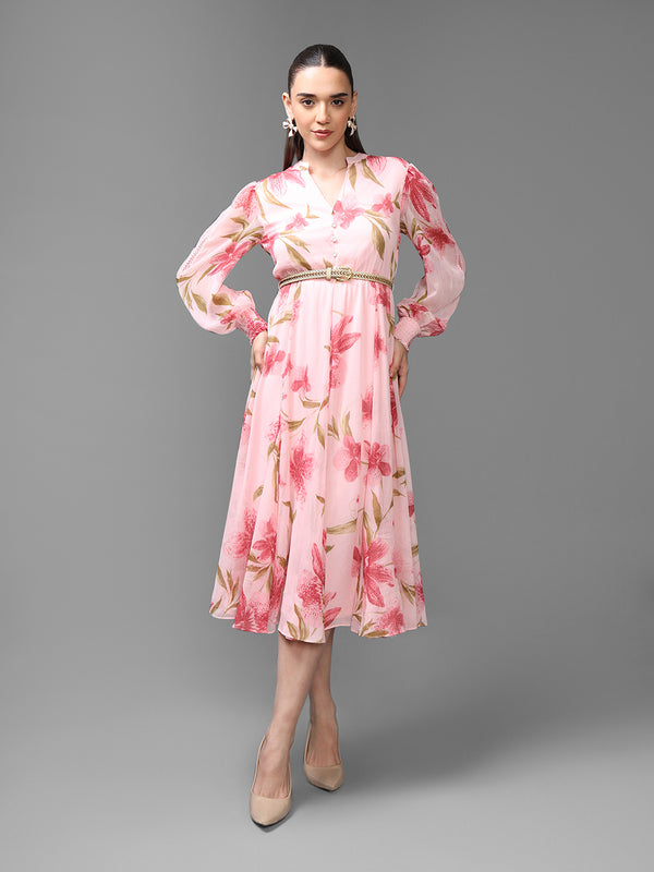 Ventura Midi Dress W Belt