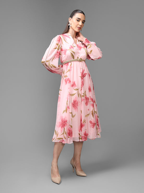 Ventura Midi Dress W Belt