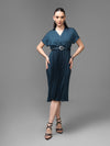 Venessa 2 Midi Dress W Belt