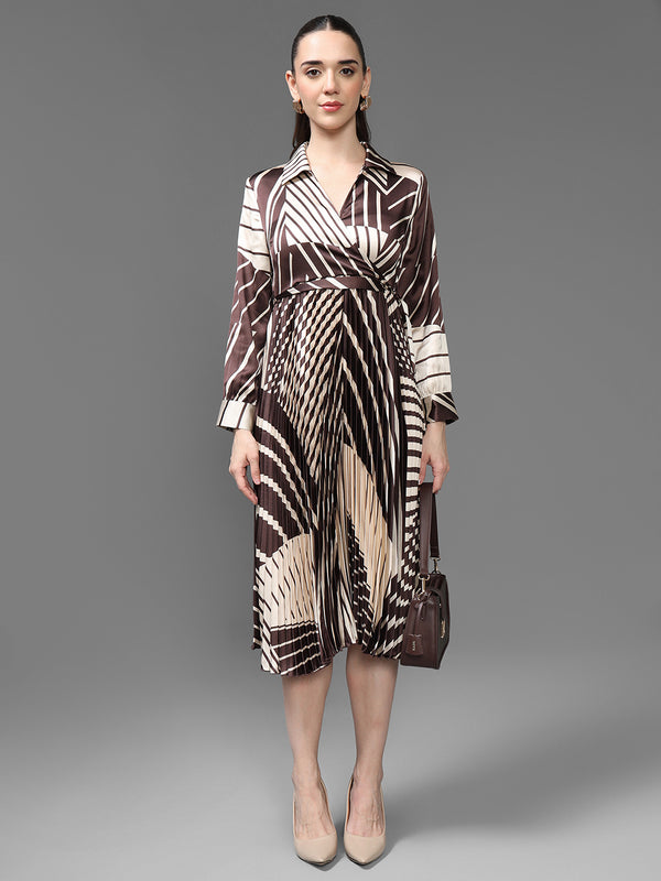 Maria Midi Dress W Belt