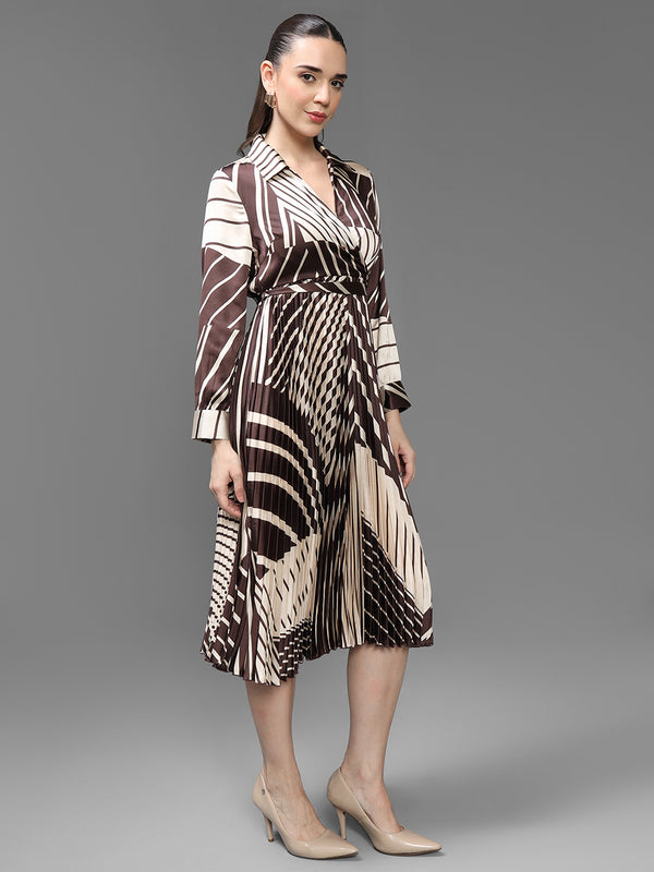 Maria Midi Dress W Belt