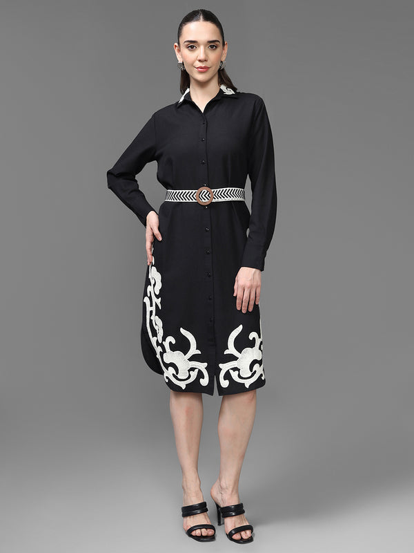 Crosby Midi Dress W Belt