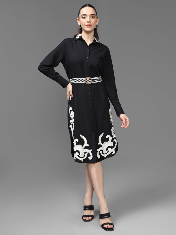 Crosby Midi Dress W Belt
