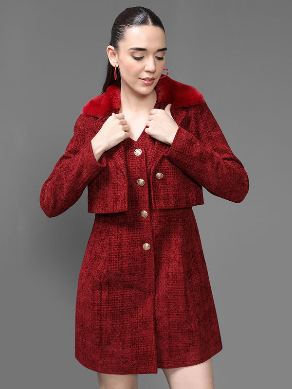 Kawai Co-Ord Dress Set with Jacket