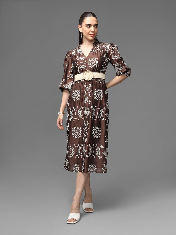 Cabo Midi Dress W Belt