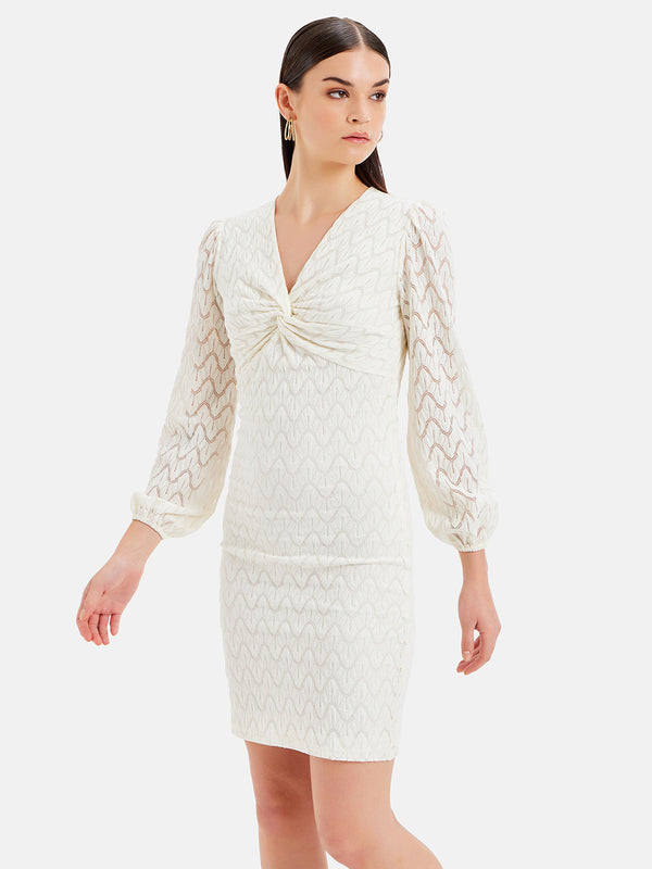 Madison Lace Midi Dress