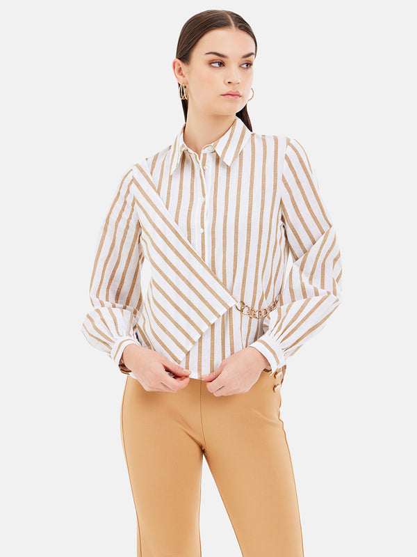 Willow Full Sleeves Shirt With Chain
