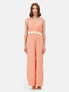 Leena Wrap Jumpsuit With Belt