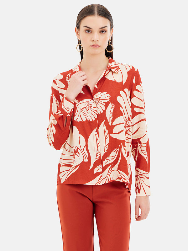Sandro Printed Shirt