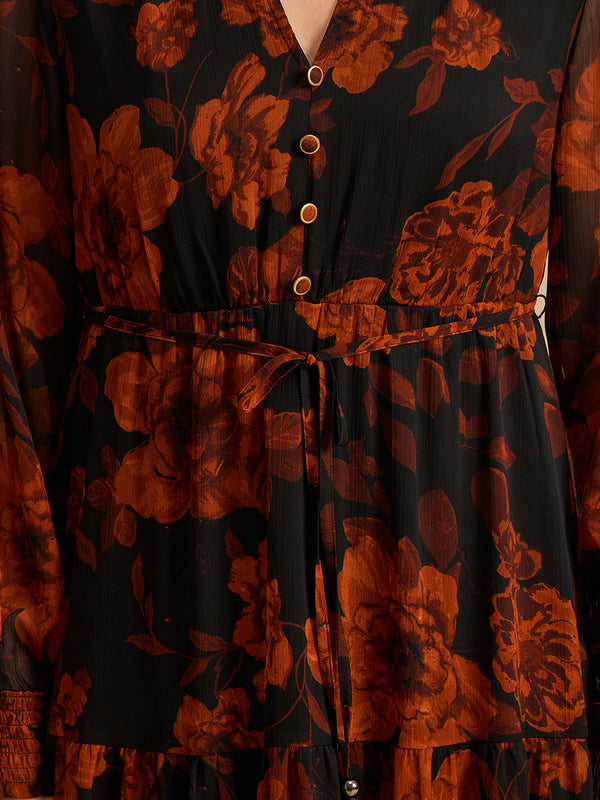 Myla Printed Maxi Dress