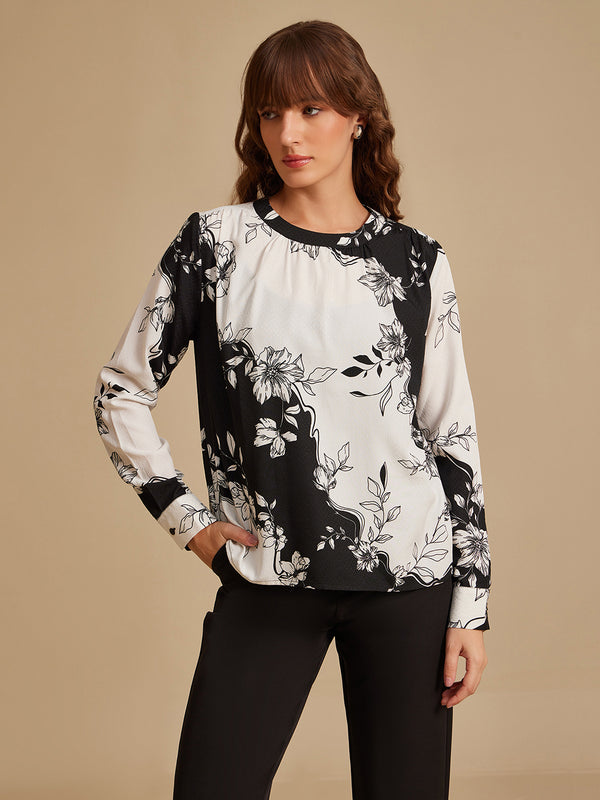 Whitney Printed Blouse