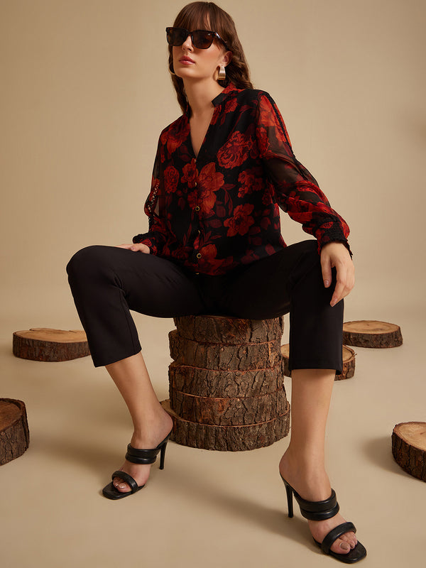 Myla Printed Blouse