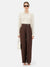 Linda Wide Leg Trousers With Belt