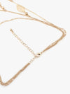 Kazo Sylira Silver Charm Chain Necklace Set