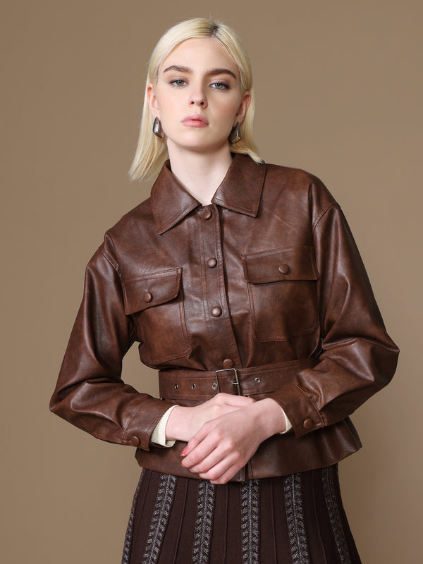Bevy Pu Jacket