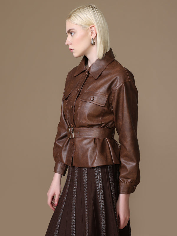 Bevy Pu Jacket