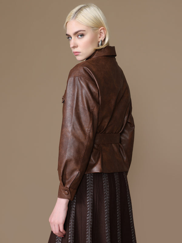 Bevy Pu Jacket