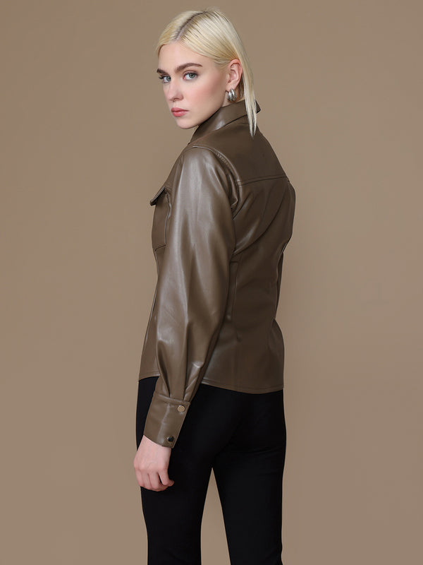 Bevy Pu Jacket
