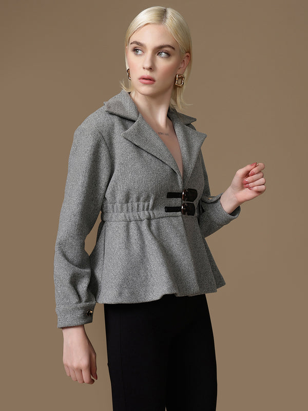 Charm Double Buckle Jacket