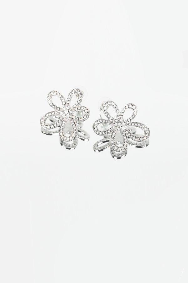 Statement Floral Studd Earrings