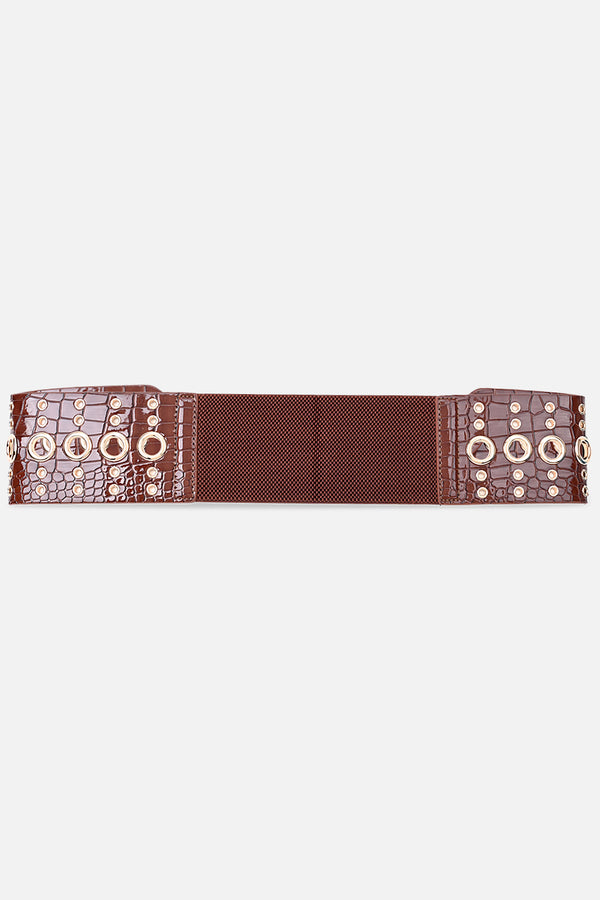 Broad Eyelet Belt