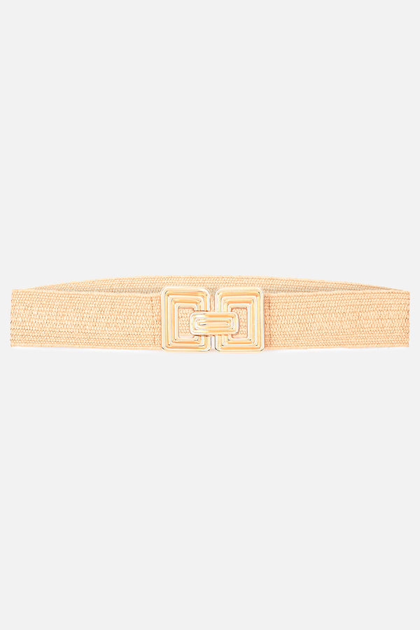 Statement Buckle Summer Belt