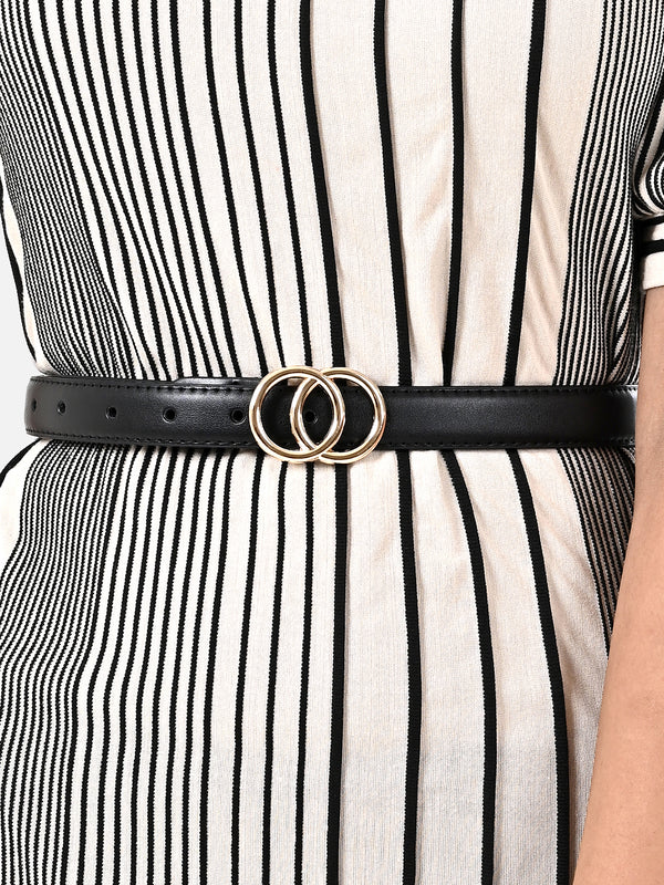 Double Rings Buckle Belt