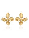 Majestic Metal Blossom Earrings