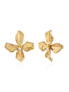 Majestic Metal Blossom Earrings