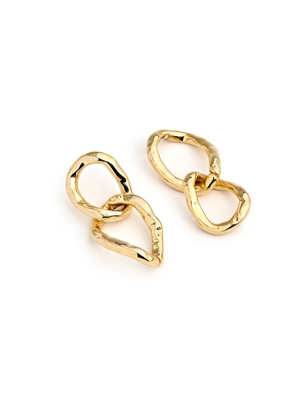 Sophisticated Double Loop Earrings