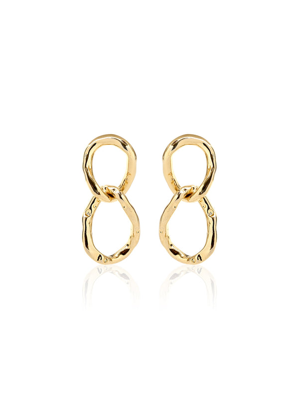 Sophisticated Double Loop Earrings