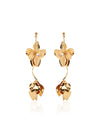 Glamorous Floral Statement Earrings