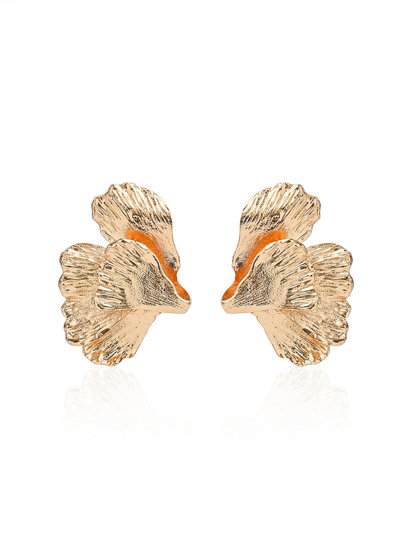 Bold Abstract Petal Earrings