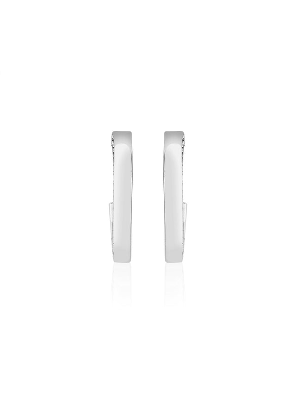 Petite Embellished Hoops
