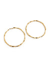 Opulent Big Twisted Hoops