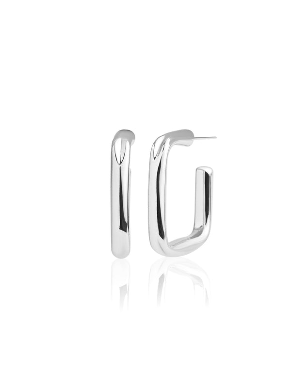 Everyday Square Hoop Earrings