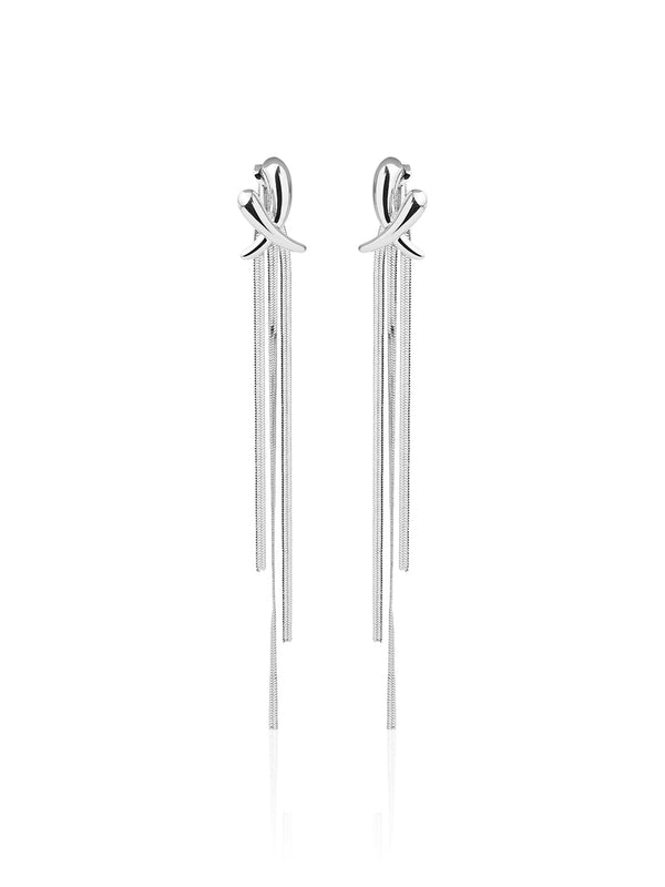 Graceful Chain Drop earrings