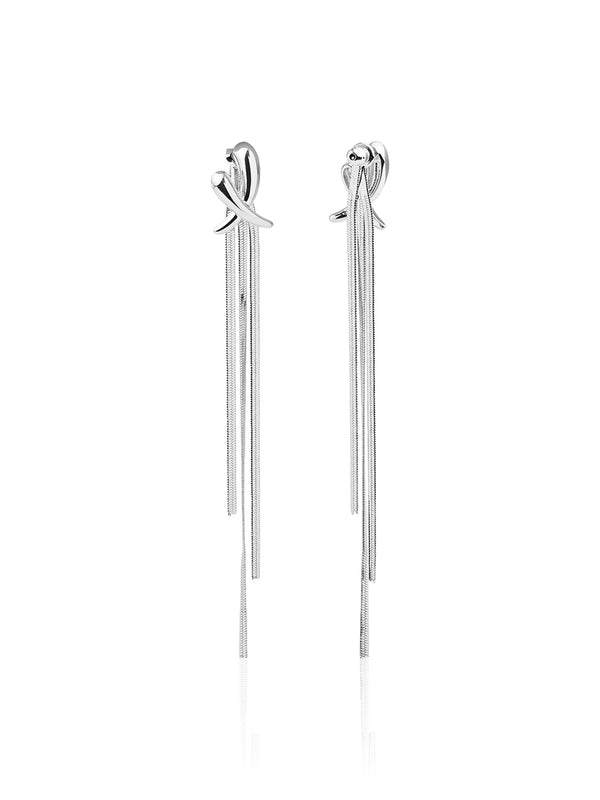 Graceful Chain Drop earrings