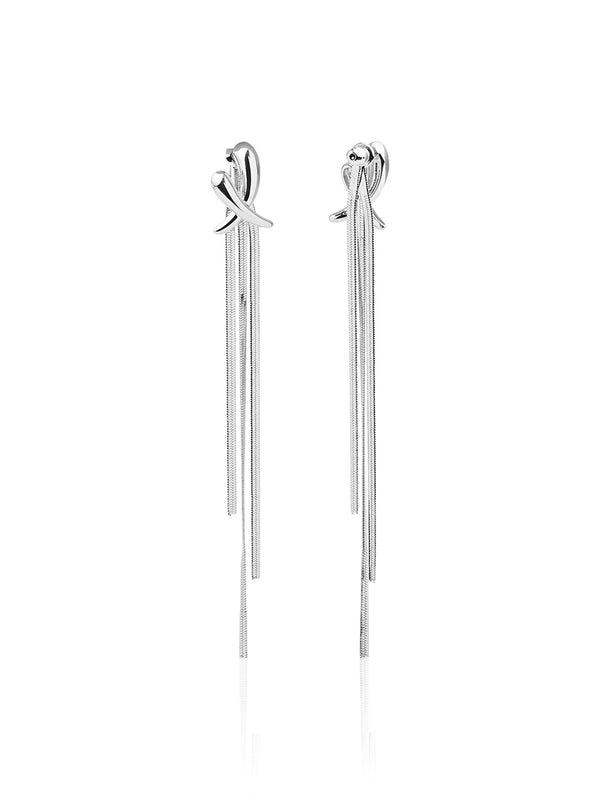 Graceful Chain Drop earrings