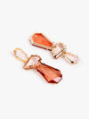 Crystal Teardrop Drop Earrings