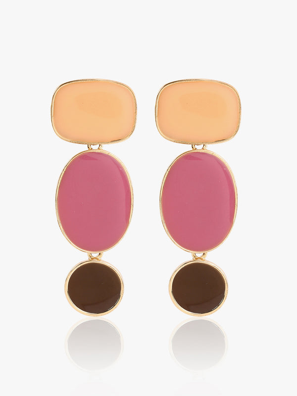 Vivid Multi Drop Earrings