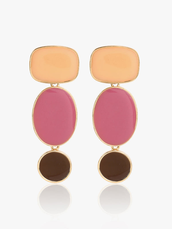 Vivid Multi Drop Earrings