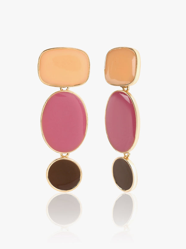 Vivid Multi Drop Earrings