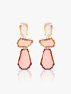 Crystal Teardrop Drop Earrings